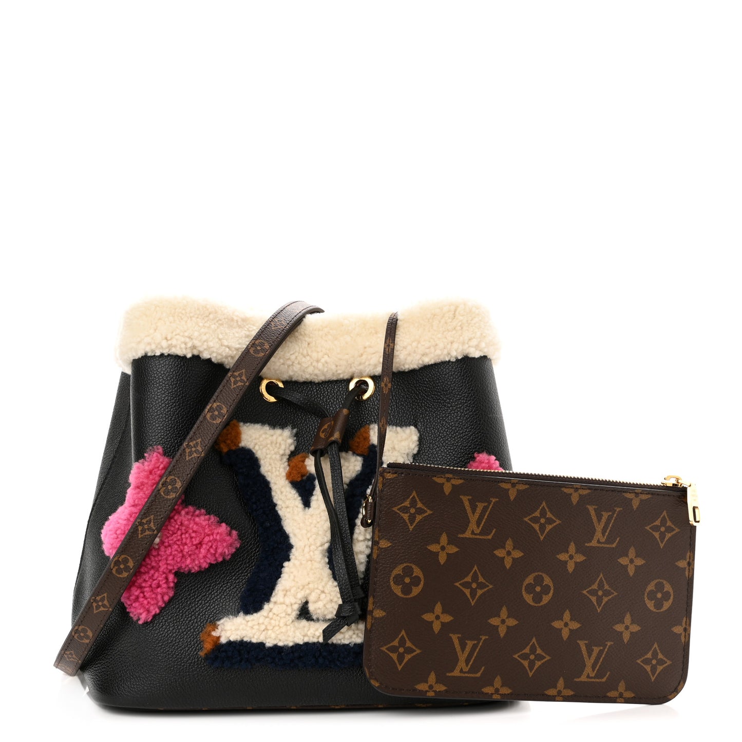 Calfskin Teddy NeoNoe MM Black