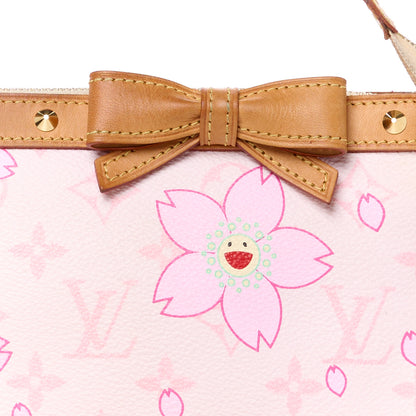 Louis Vuitton Monogram Cherry Blossom Pochette Accessories Pink 8 of 10