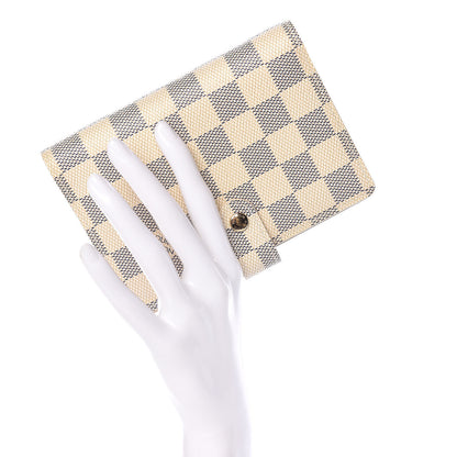 Louis Vuitton Damier Azur Small Ring Agenda Cover 2 of 9