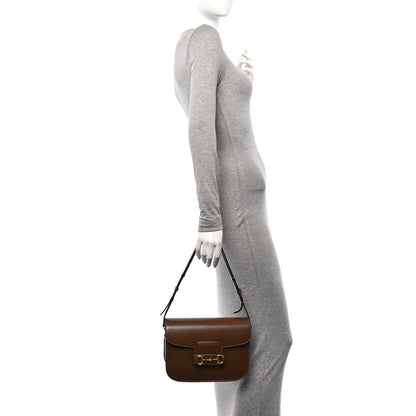 Gucci Azalea Calfskin Horsebit 1955 Shoulder Bag Brown Sugar 2 of 10