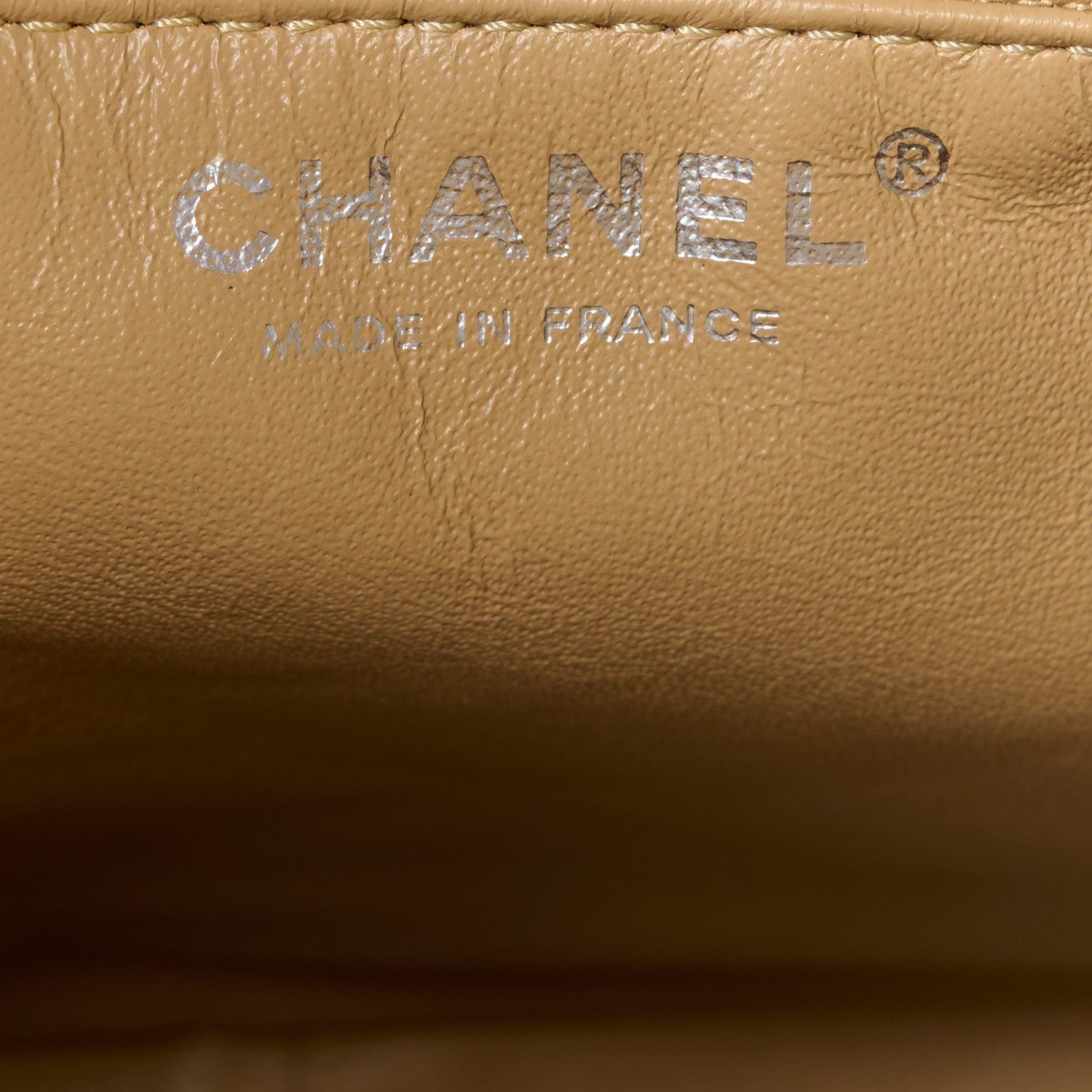 Chanel Metallic Aged Calfskin Quilted Reissue 2.55 Tote Light Gold 7 of 11