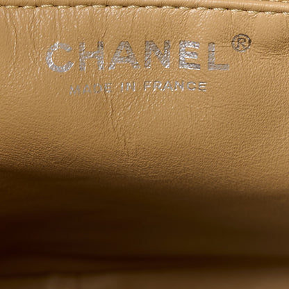 Chanel Metallic Aged Calfskin Quilted Reissue 2.55 Tote Light Gold 7 of 11