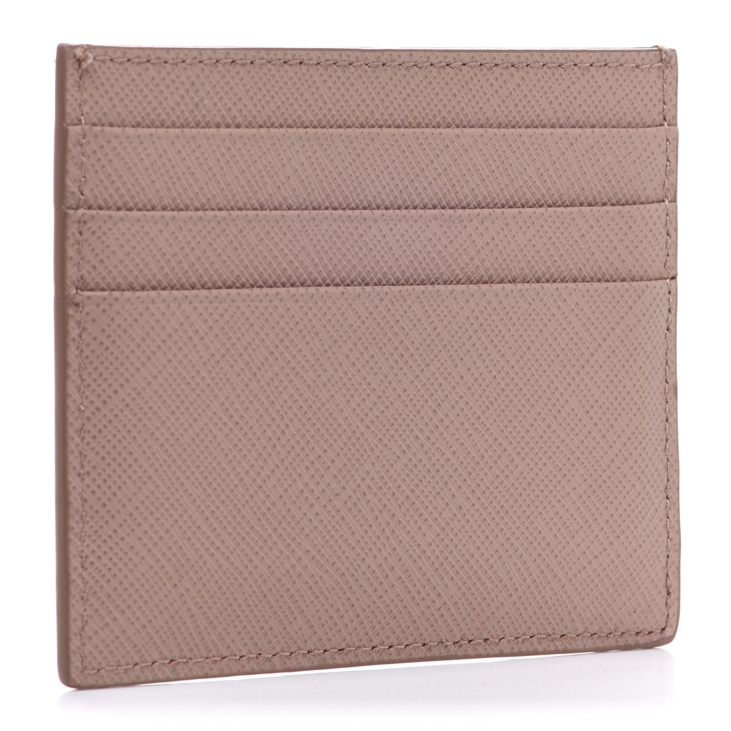 Saffiano Metal Card Holder Cammeo