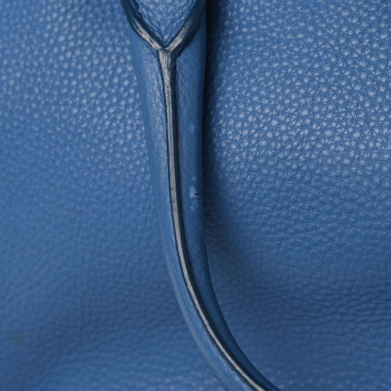 Prada Vitello Daino Tote Cobalto 14 of 15
