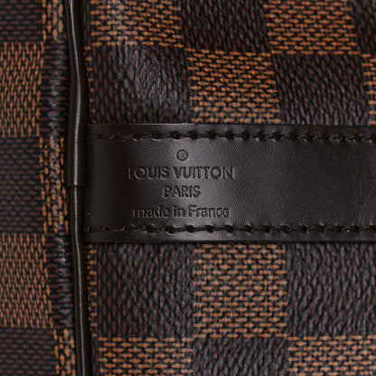 Louis Vuitton Damier Ebene Speedy Bandouliere 25 6 of 18