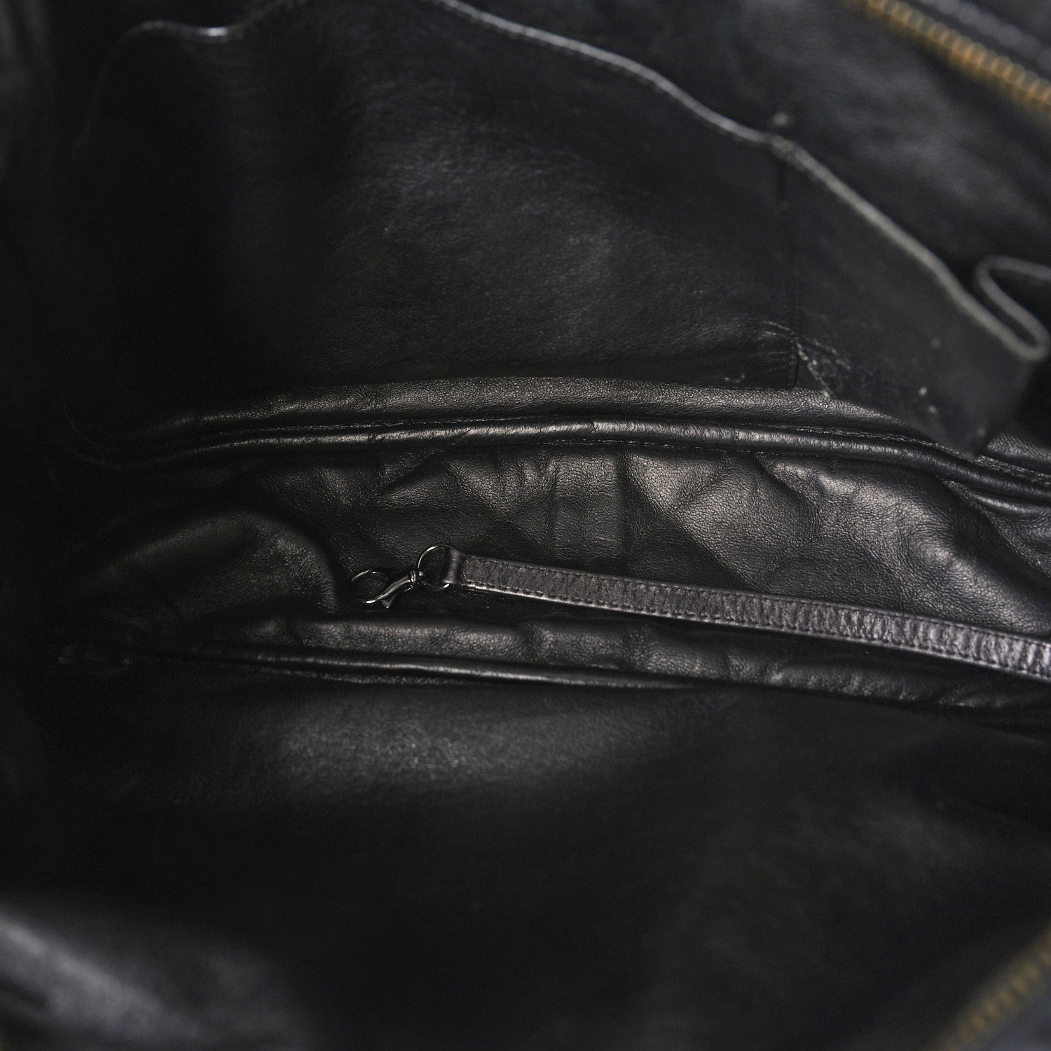 Chanel Metallic Aged Calfskin Quilted Large Reissue Camera Case Black 5 of 13