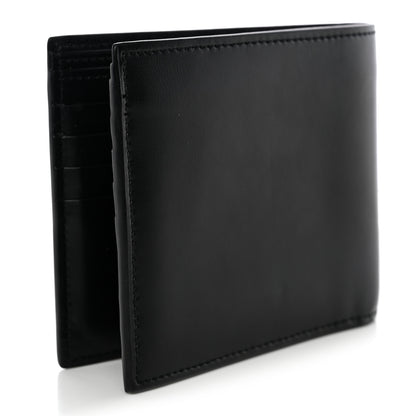 Saint Laurent Matte Calfskin Tiny Cassandre East West Wallet Black 3 of 8