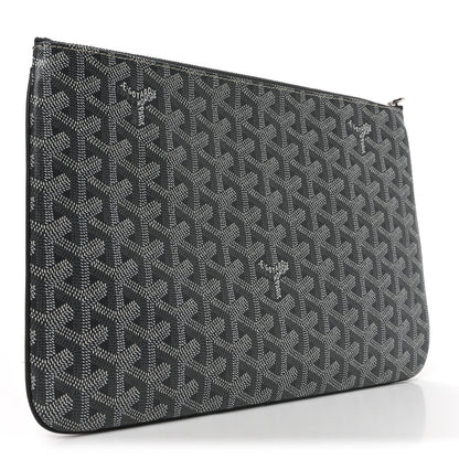 Goyard Goyardine Senat Pochette MM Grey 3 of 6