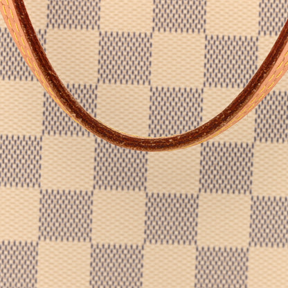 Louis Vuitton Damier Azur Neo Neverfull MM Rose Ballerine 16 of 17