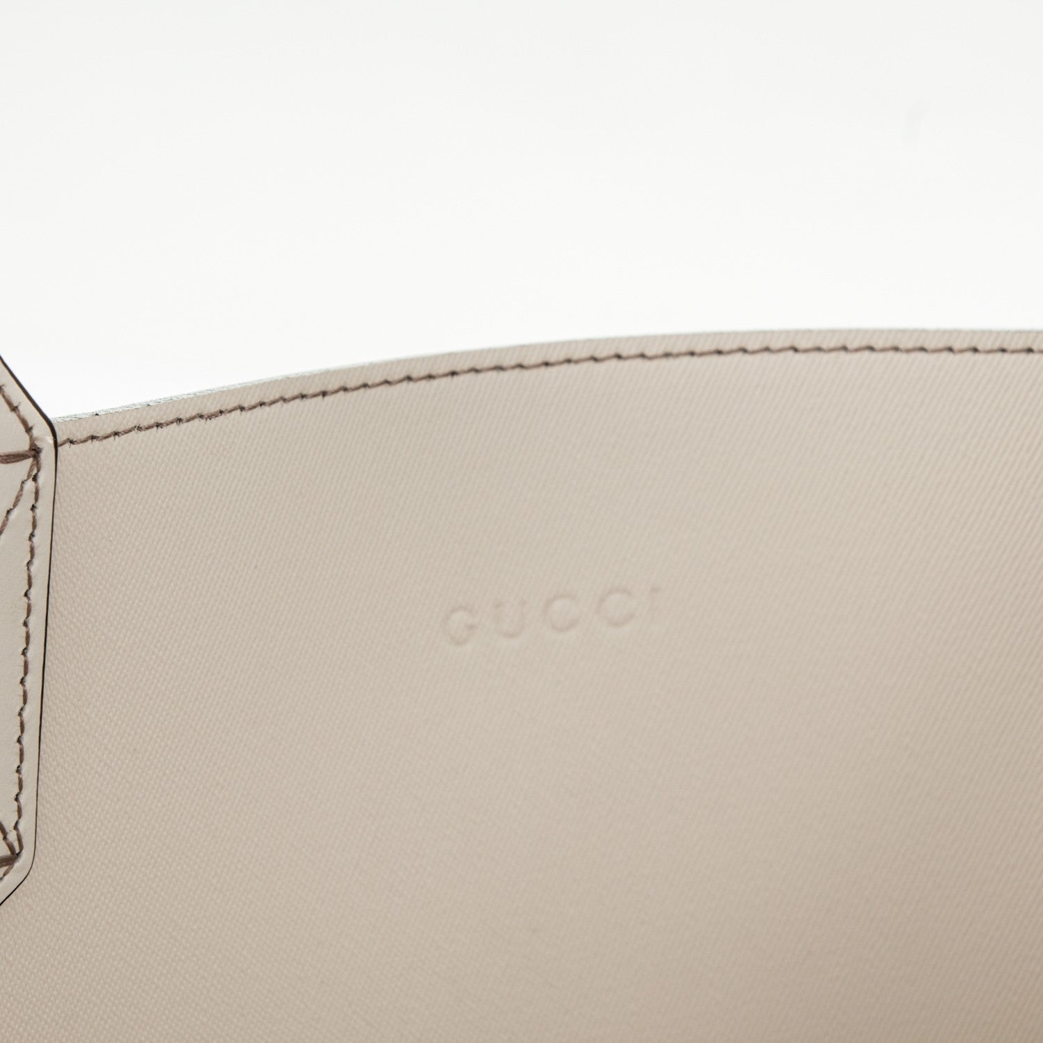 Gucci GG Supreme Monogram Medium Reversible Tote Beige White 6 of 8