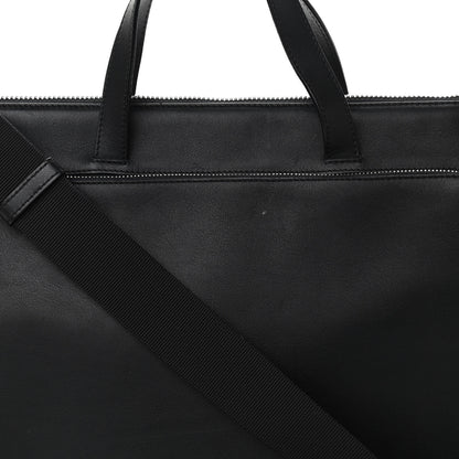Loewe Calfskin Wide Briefcase Black 8 of 11