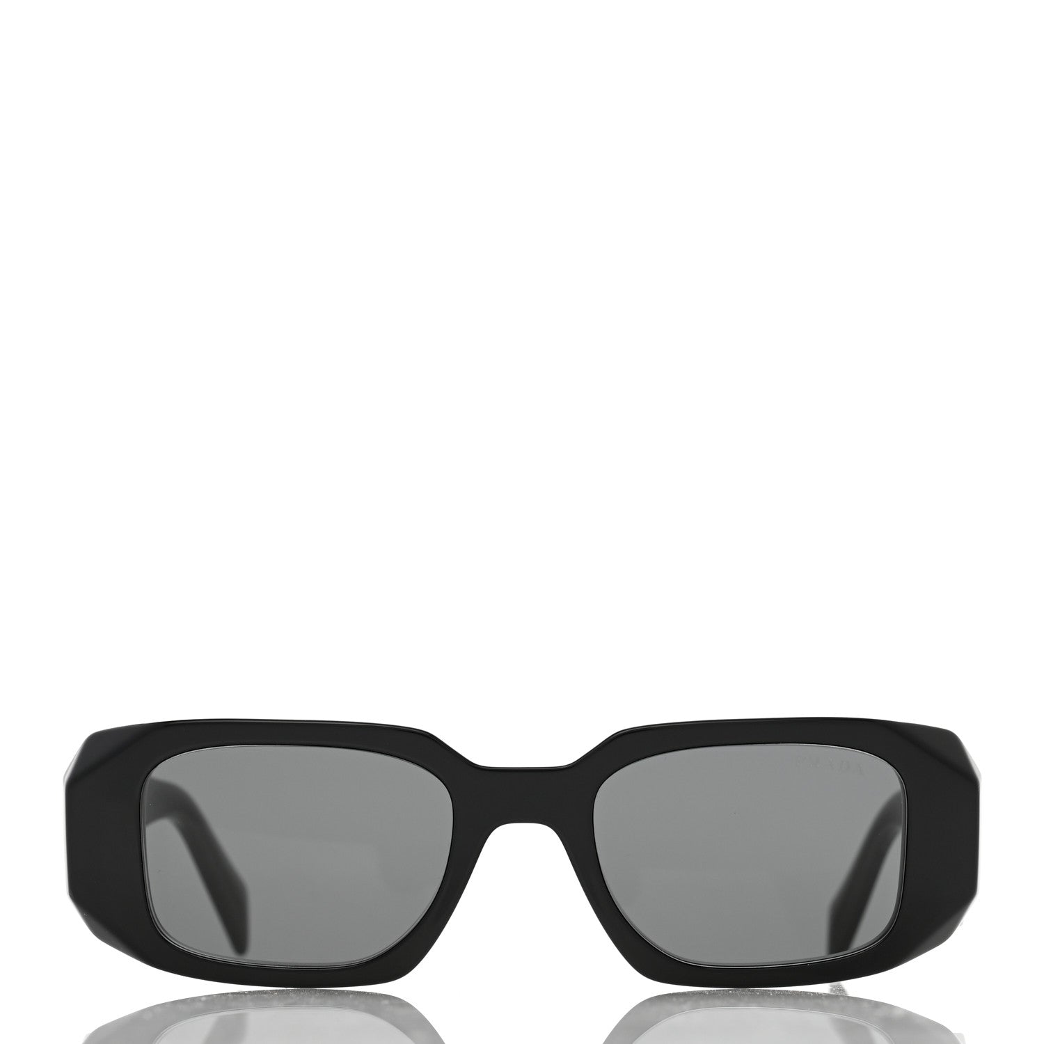 Prada Acetate Symbole Sunglasses SPR 17W Black 2 of 9