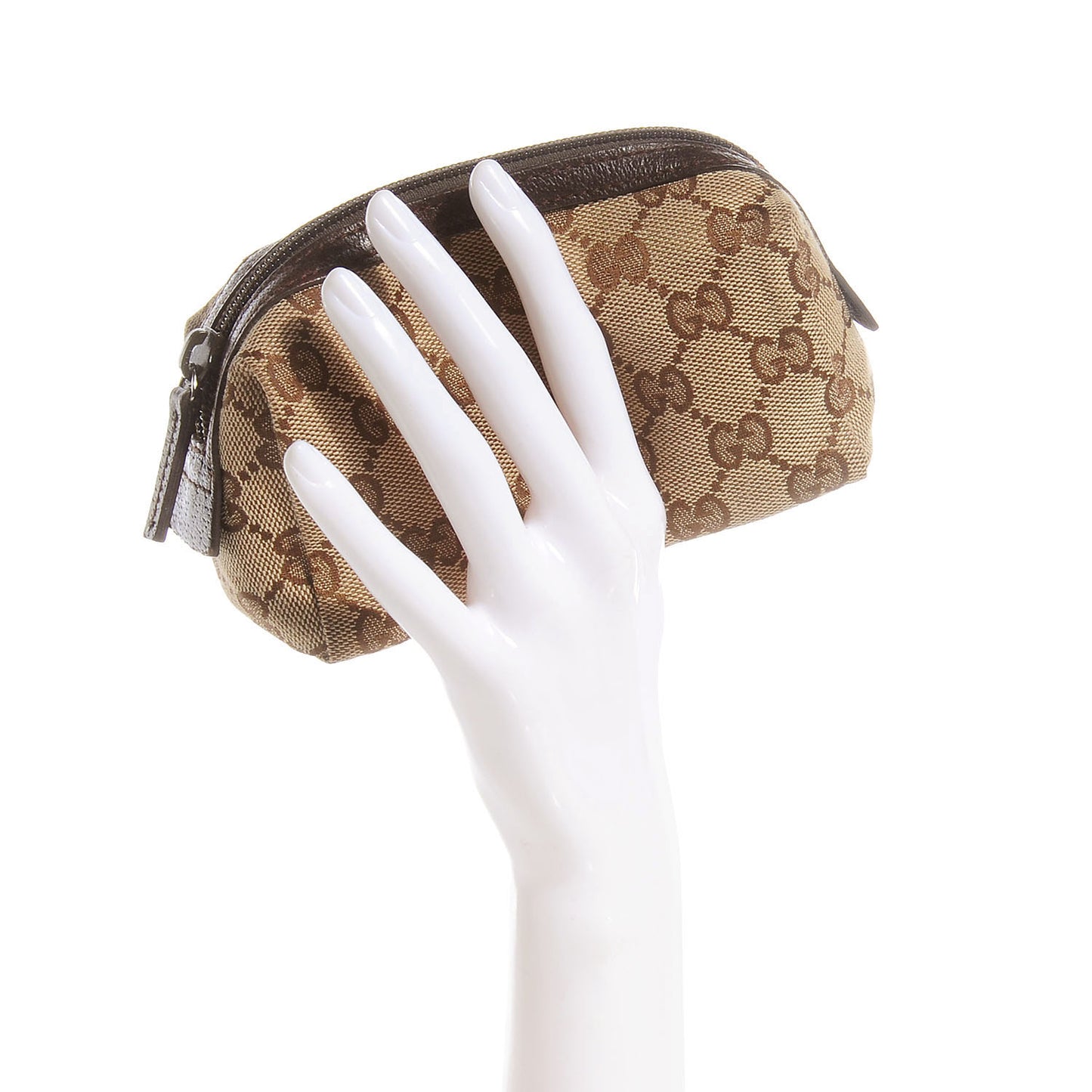 Monogram Small Balthus Cosmetic Case Beige Ebony Cocoa