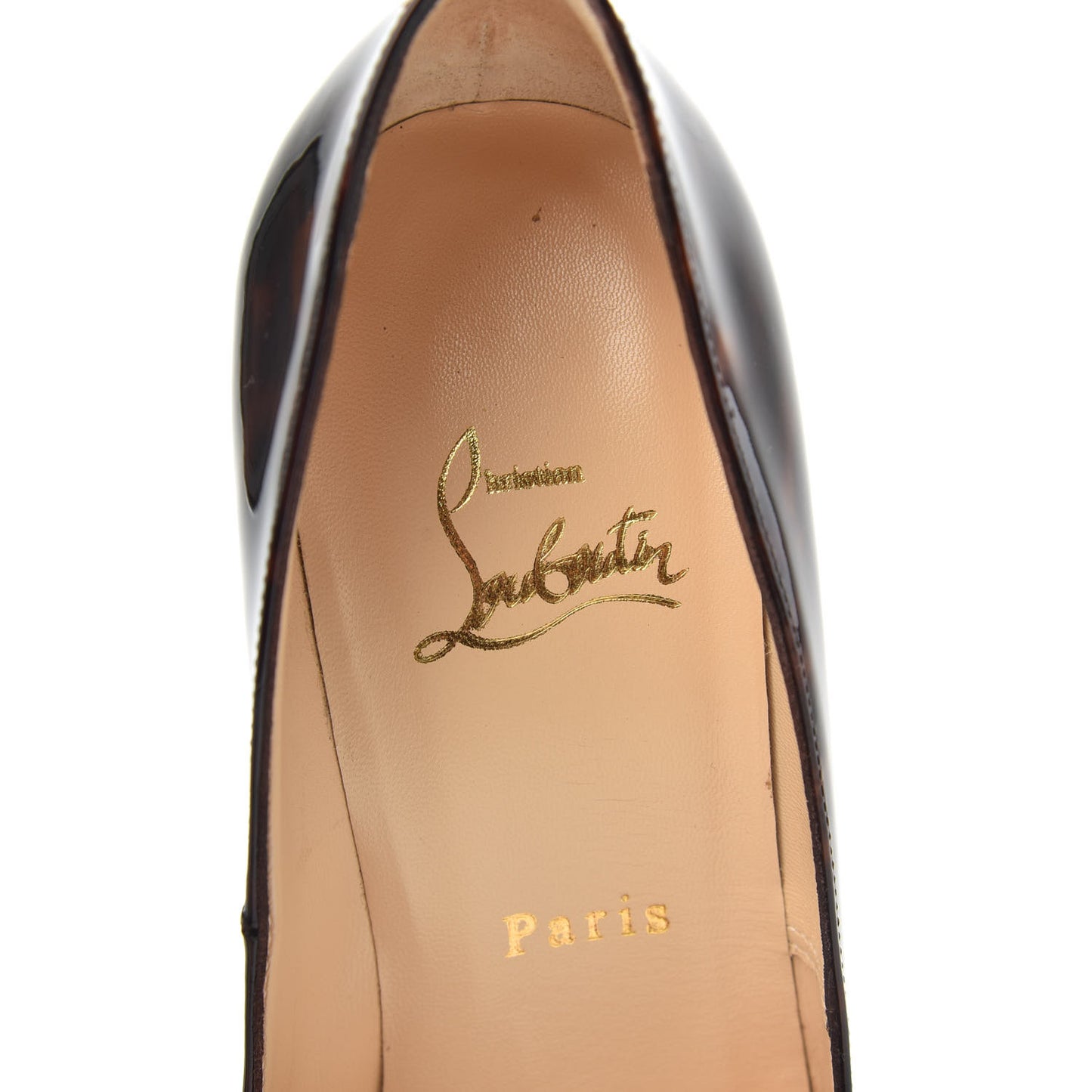 Patent Tortoiseshell Bianca 140 Pumps 38 Tartaruga