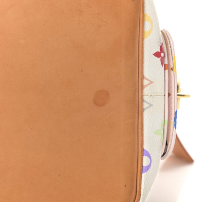 Louis Vuitton Monogram Multicolor Petit Noe White 18 of 30
