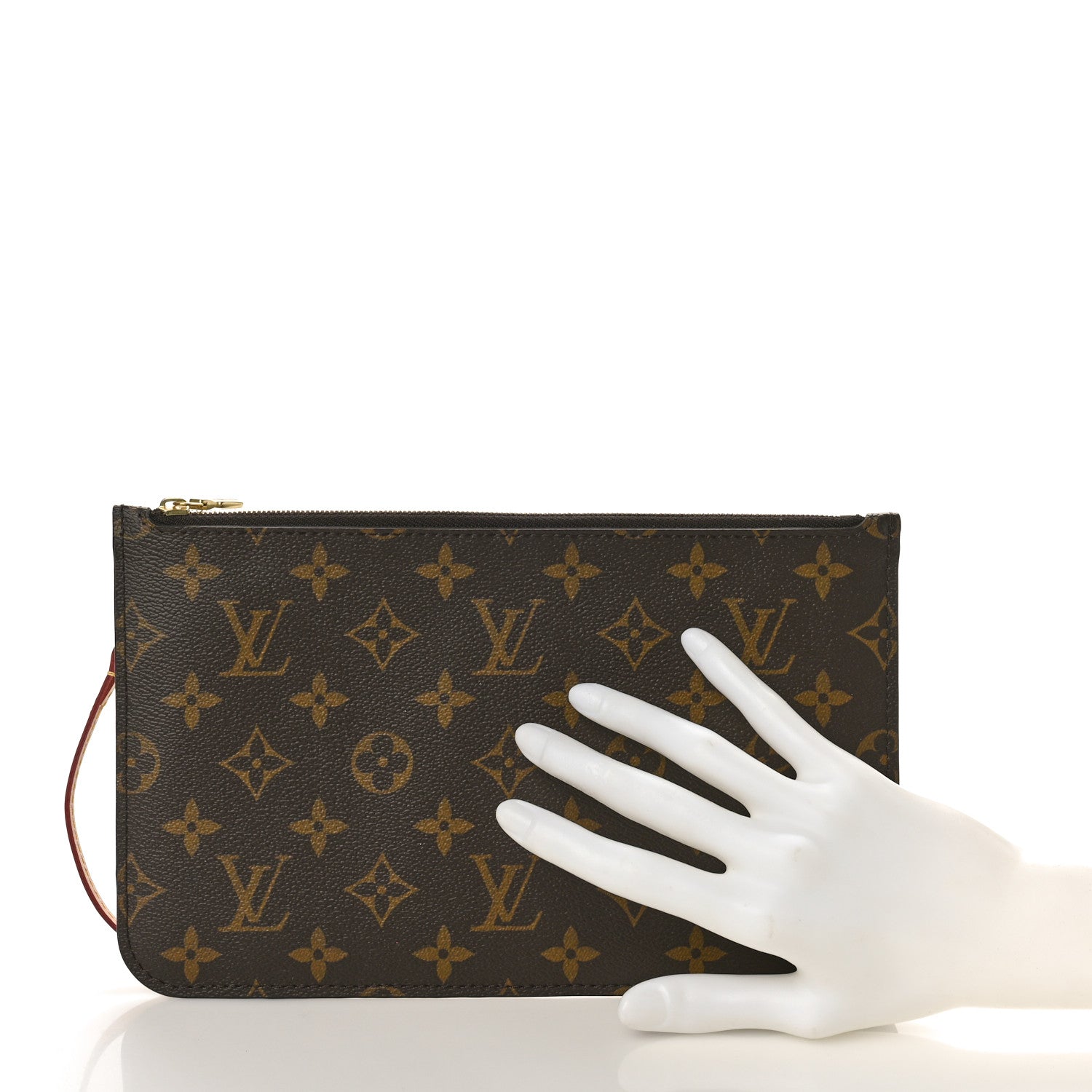 Louis Vuitton Monogram Neverfull MM GM Pochette 2 of 9