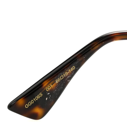 Gucci Acetate Oversize Square Frame GG0106S Sunglasses Black 5 of 7