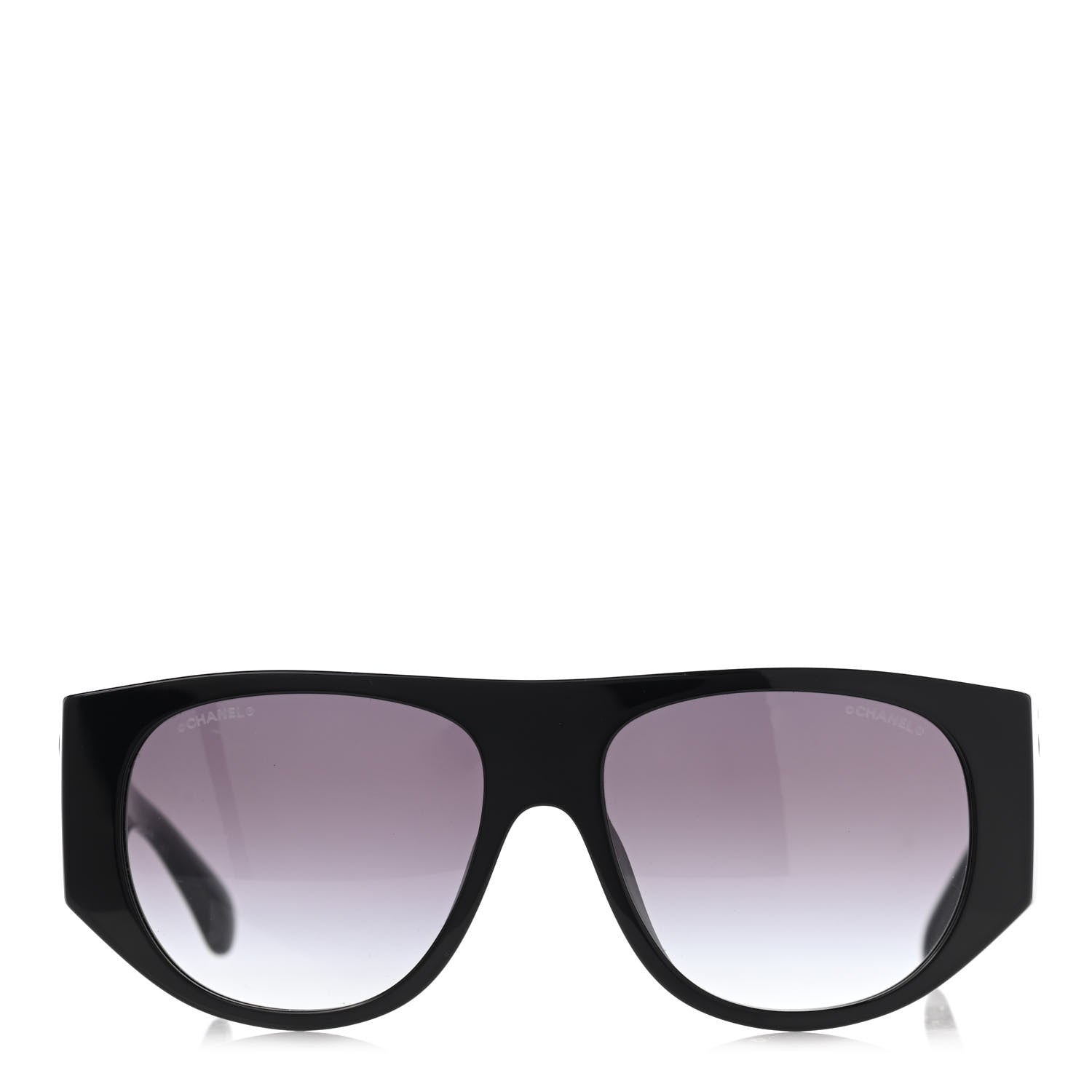 Chanel Acetate Quilted CC Sunglasses 71465 Black 2 of 10