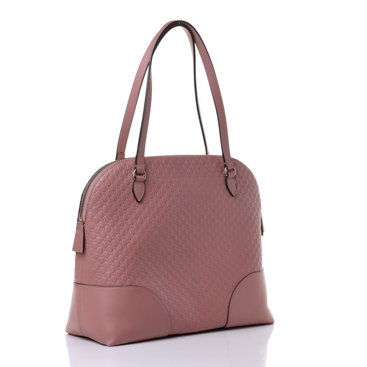 Soft Microguccissima Medium Bree Shoulder Bag Dark Cipria