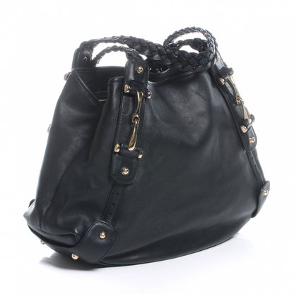 Gucci Leather Pelham Medium Hobo Black 3 of 7
