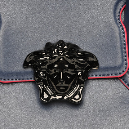Versace Calfskin Large Palazzo Empire Bag Deep Navy 8 of 15