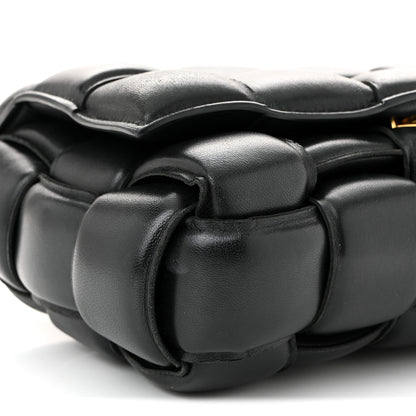 Bottega Veneta Nappa Maxi Intreccio Padded Cassette Crossbody Bag Black 9 of 10