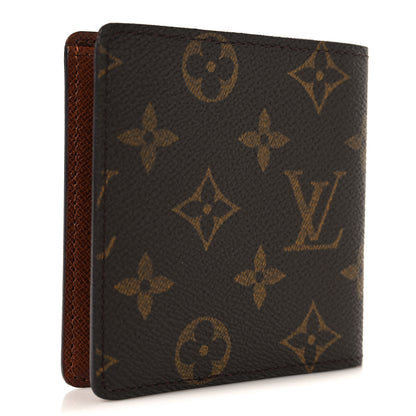 Louis Vuitton Monogram Mens Billfold Wallet 6 Credit Card Slots 3 of 6