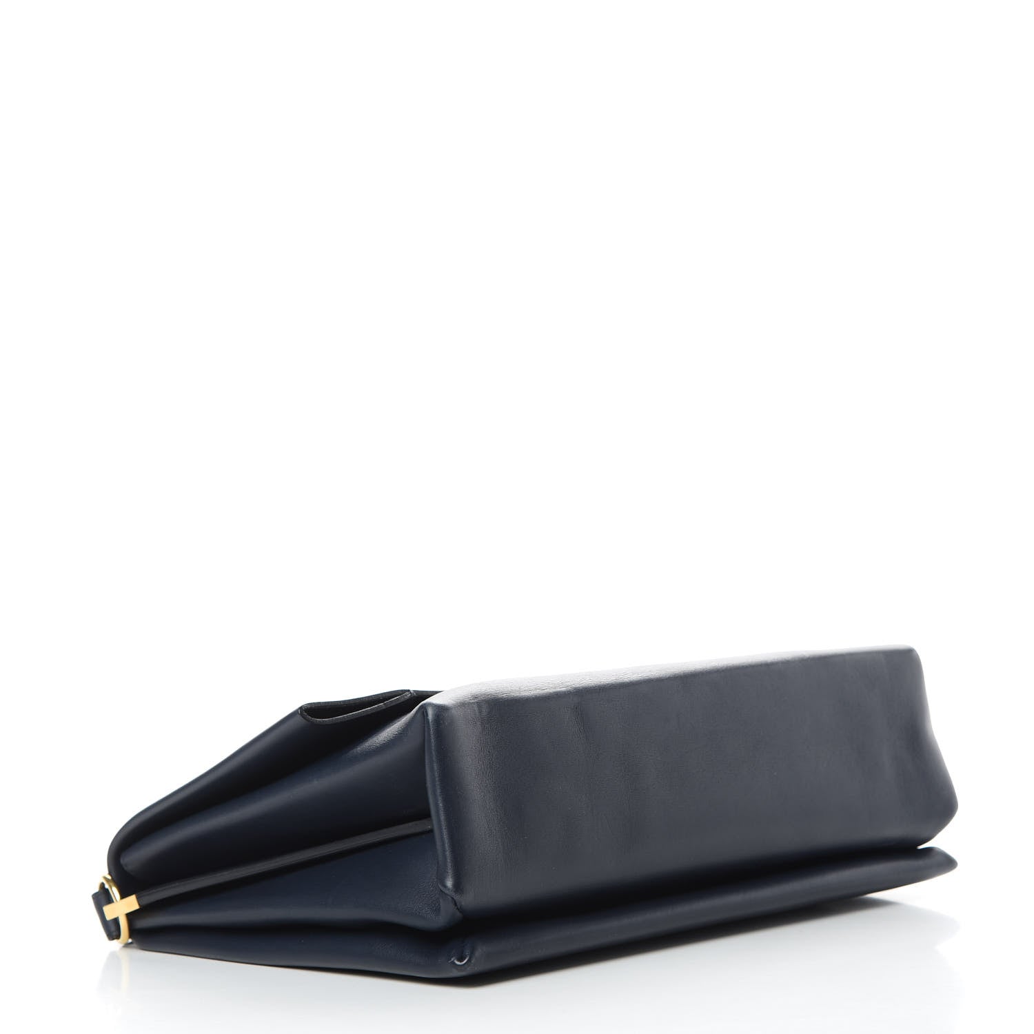 Celine Calfskin Blade Flap Navy 4 of 17