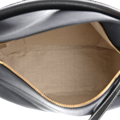 Loewe Calfskin Medium Puzzle Bag Midnight Blue Black 5 of 11