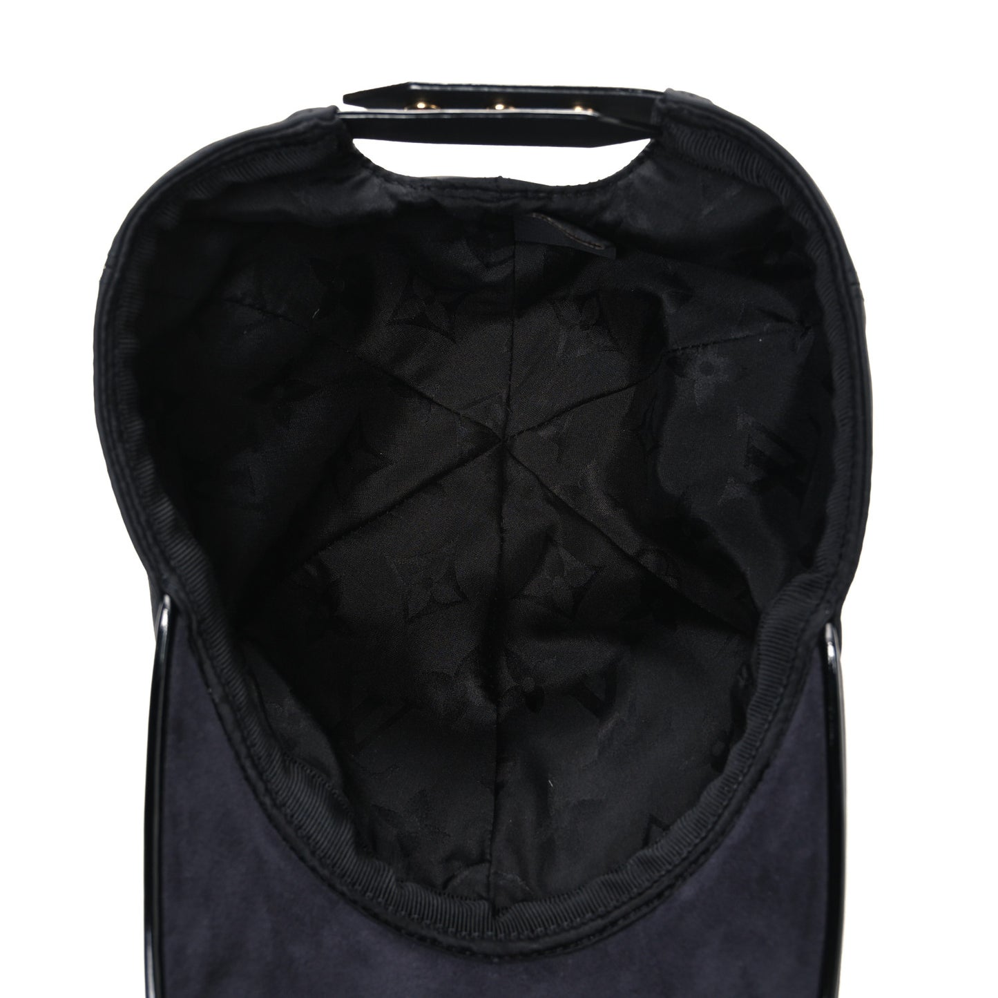 Monogram Cap Black