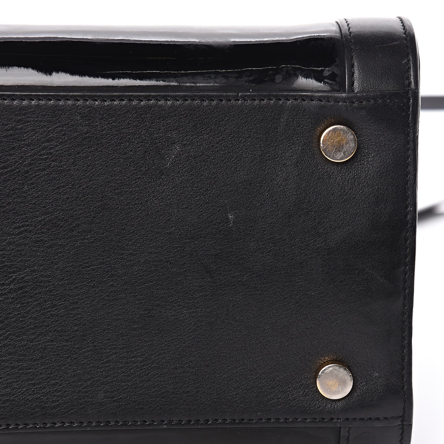 Saint Laurent Patent Calfskin Small Sac de Jour Black 17 of 18