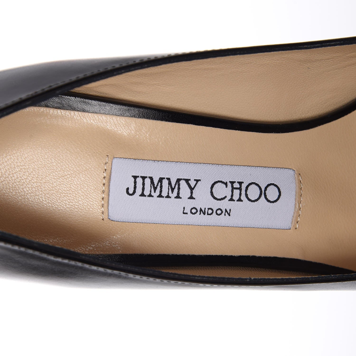 Jimmy Choo Smooth Calfskin Studded Hazel 65 Pointy Toe Pumps 35.5 Black Silver 9 of 10