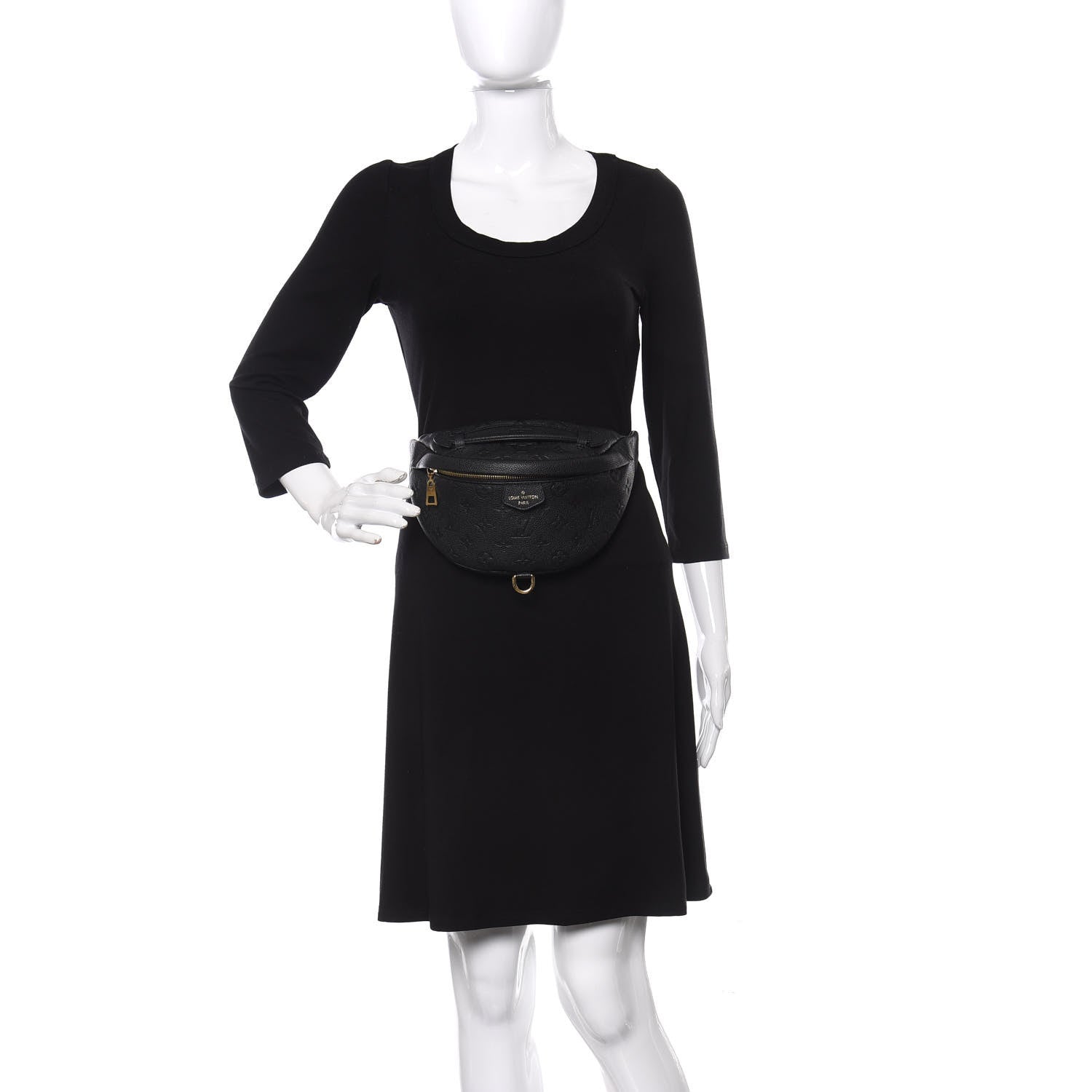 Louis Vuitton Empreinte BumBag Black 2 of 10