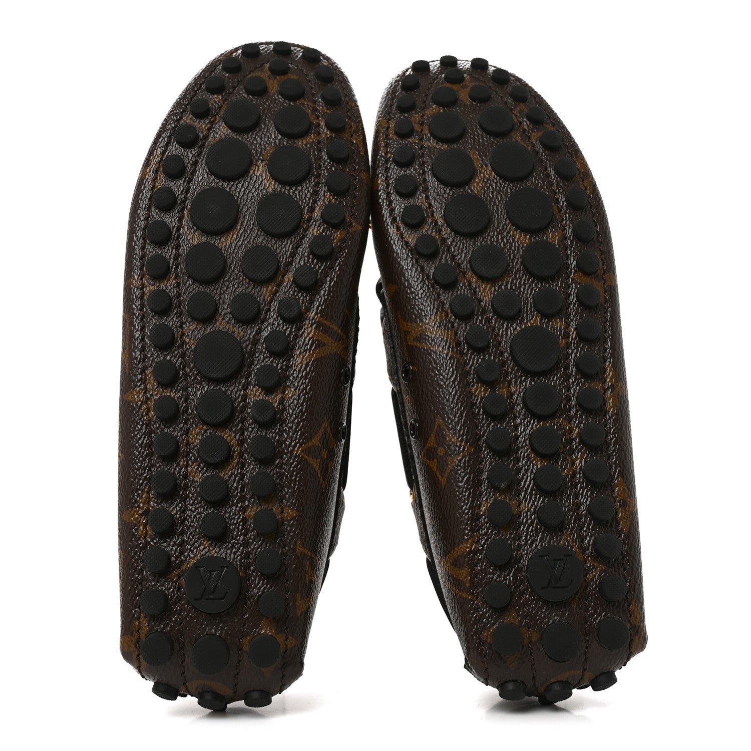 Louis Vuitton Patent Reverse Monogram Gloria Loafers 35.5 6 of 8