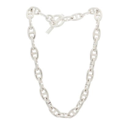 Hermes Sterling Silver GM Chaine D'Ancre Necklace 3 of 6