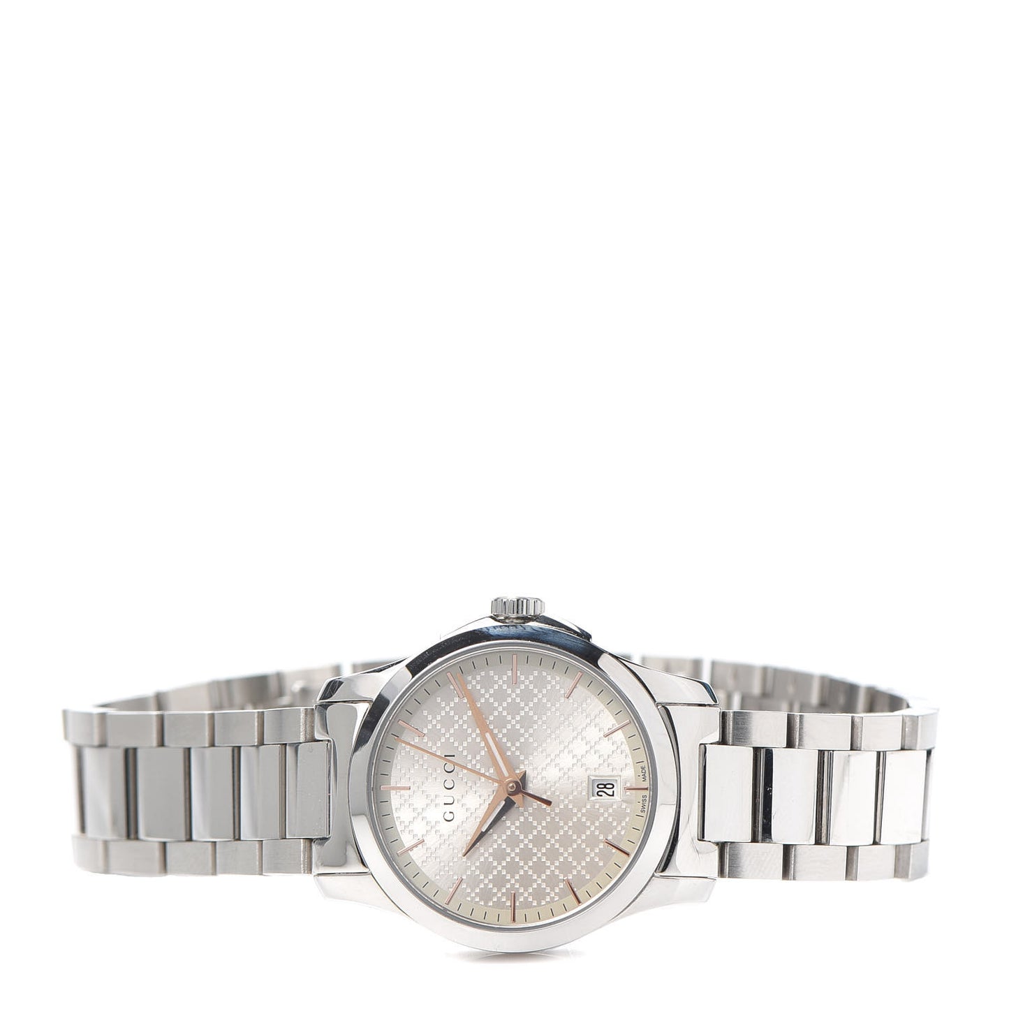 Stainless Steel 27mm G-Timeless Diamante Quartz Watch