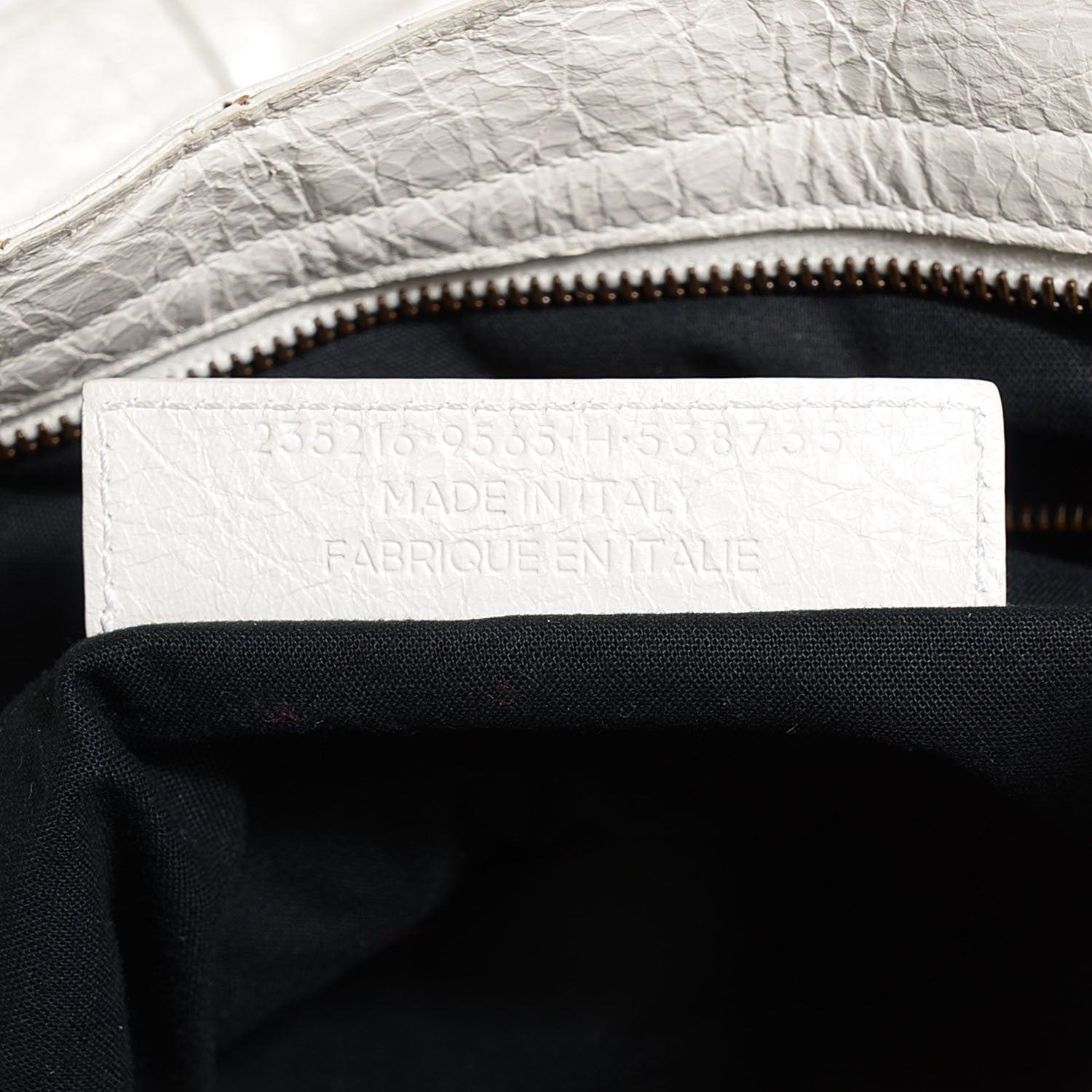 Balenciaga Agneau Classic Hardware Velo Creme Ivory 8 of 12