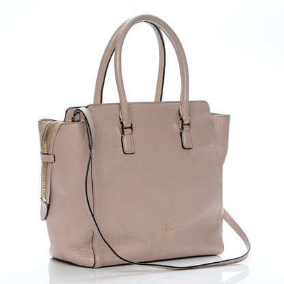Valentino Garavani Nappa Crystal B Diamond Tote Light Pink 4 of 12