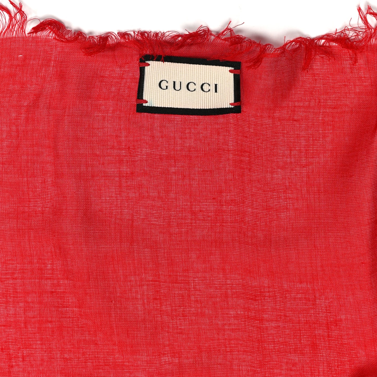 Modal Silk Coco Capitan Logo Square Scarf Flame