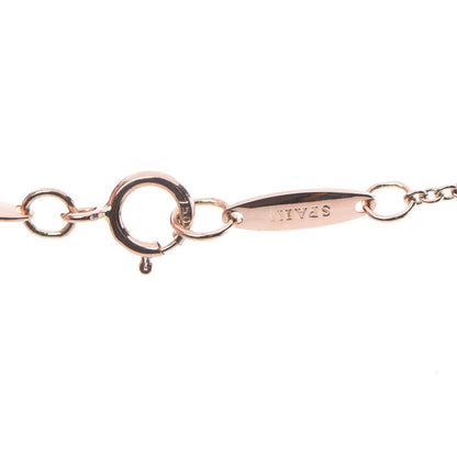 Tiffany 18K Rose Gold Diamond .14ct Elsa Peretti Diamonds by the Yard Pendant Necklace 6 of 8