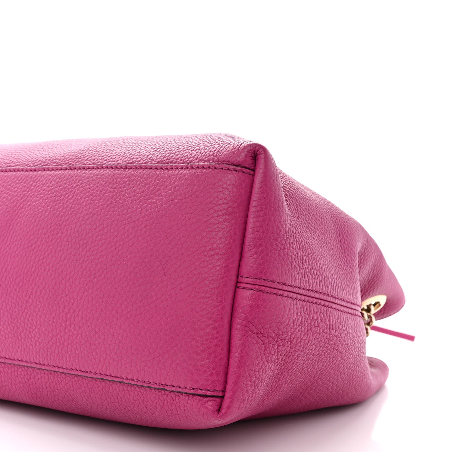 Gucci Cellarius Calfskin Medium Soho Chain Shoulder Bag Bright Bouganville 10 of 11