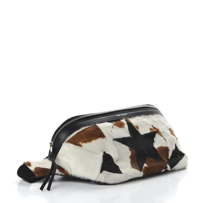 Saint Laurent Calfskin Calf Hair Pony Belt Bag Multicolor 4 of 9