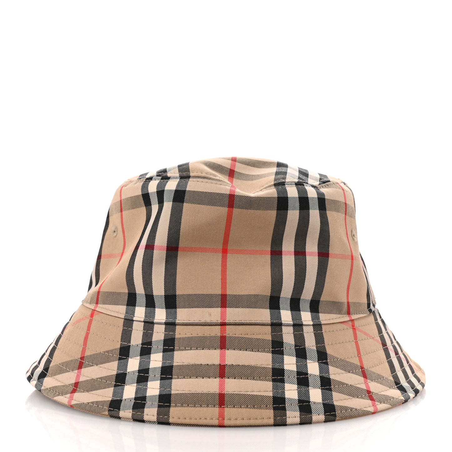 Technical Cotton Vintage Check Bucket Hat M Archive Beige