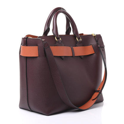 Burberry Soft Grain Calfskin Medium Belt Bag Deep Claret 2 of 10