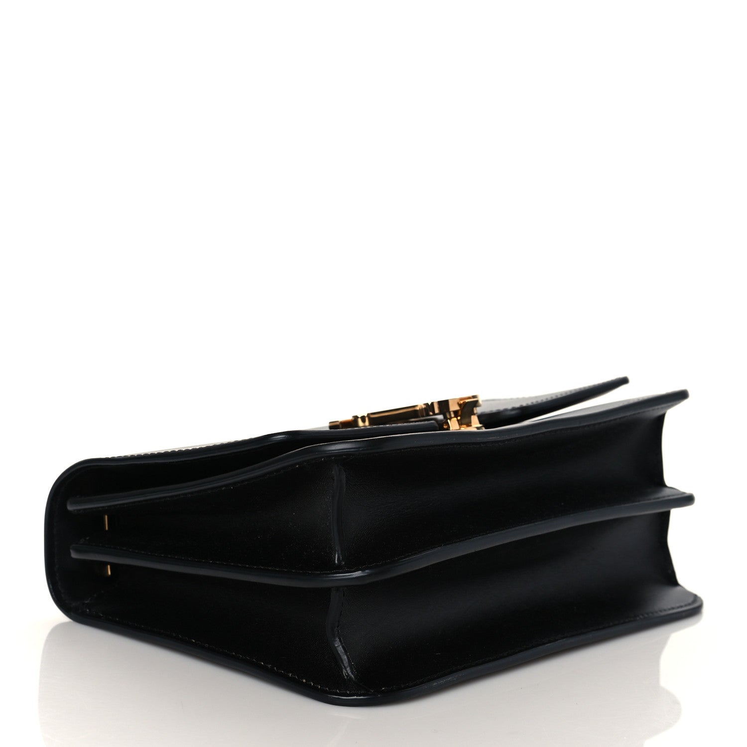 Burberry Calfskin Small TB Bag Black 4 of 9