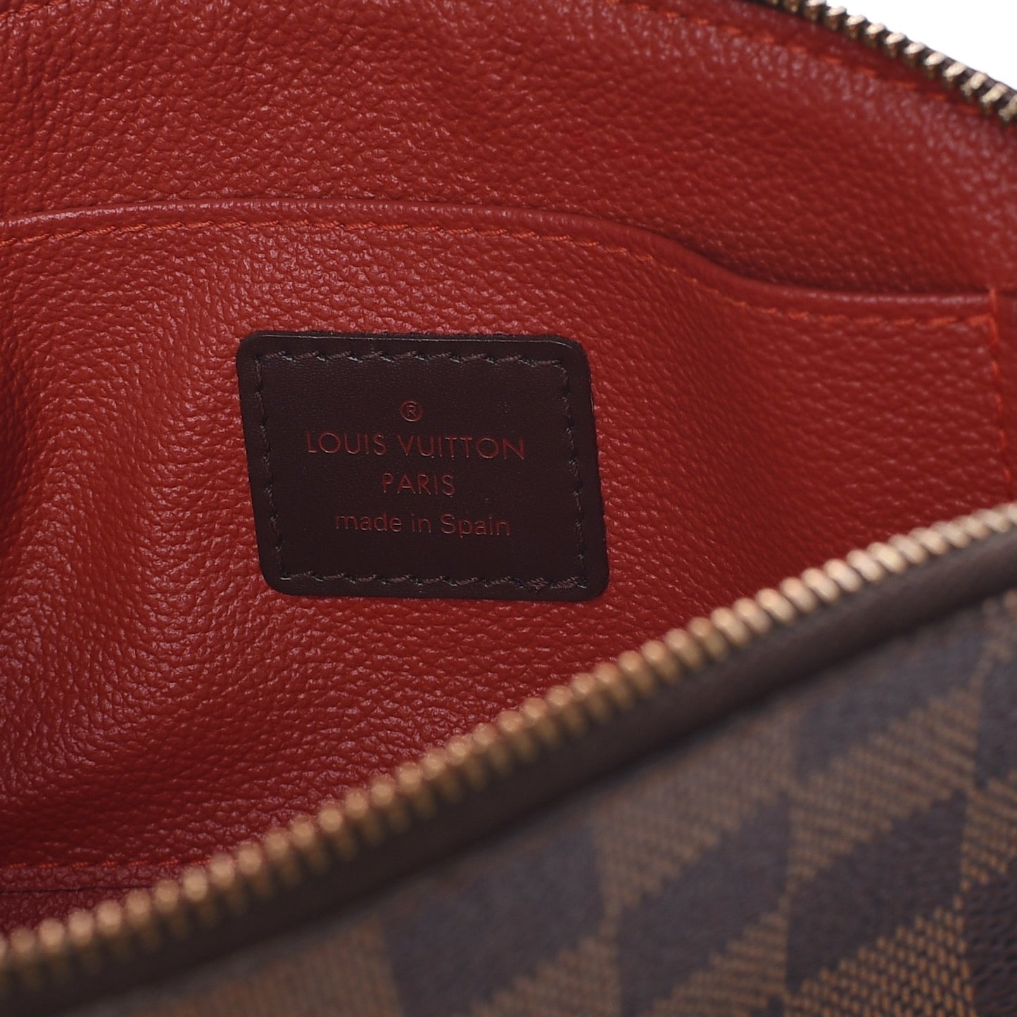Damier Ebene Cosmetic Pouch