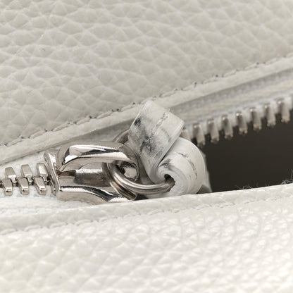 Balenciaga Grained Calfskin Neo Classic Silver Hardware Mini City White 15 of 15