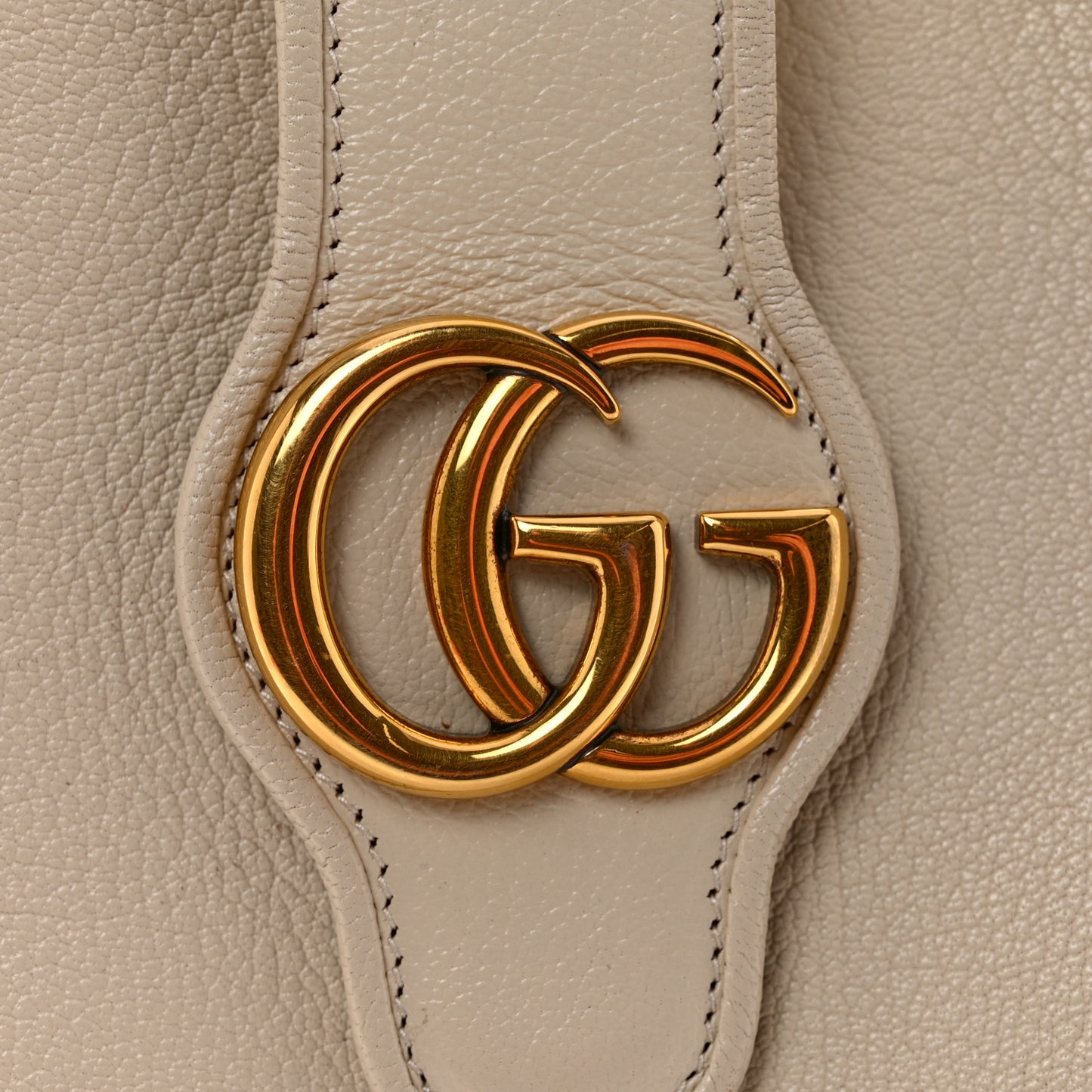Goatskin Medium Aphrodite Shoulder Bag Mystic White