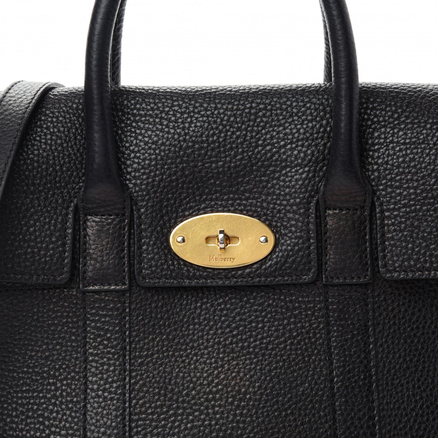 Classic Grain Small New Bayswater Black