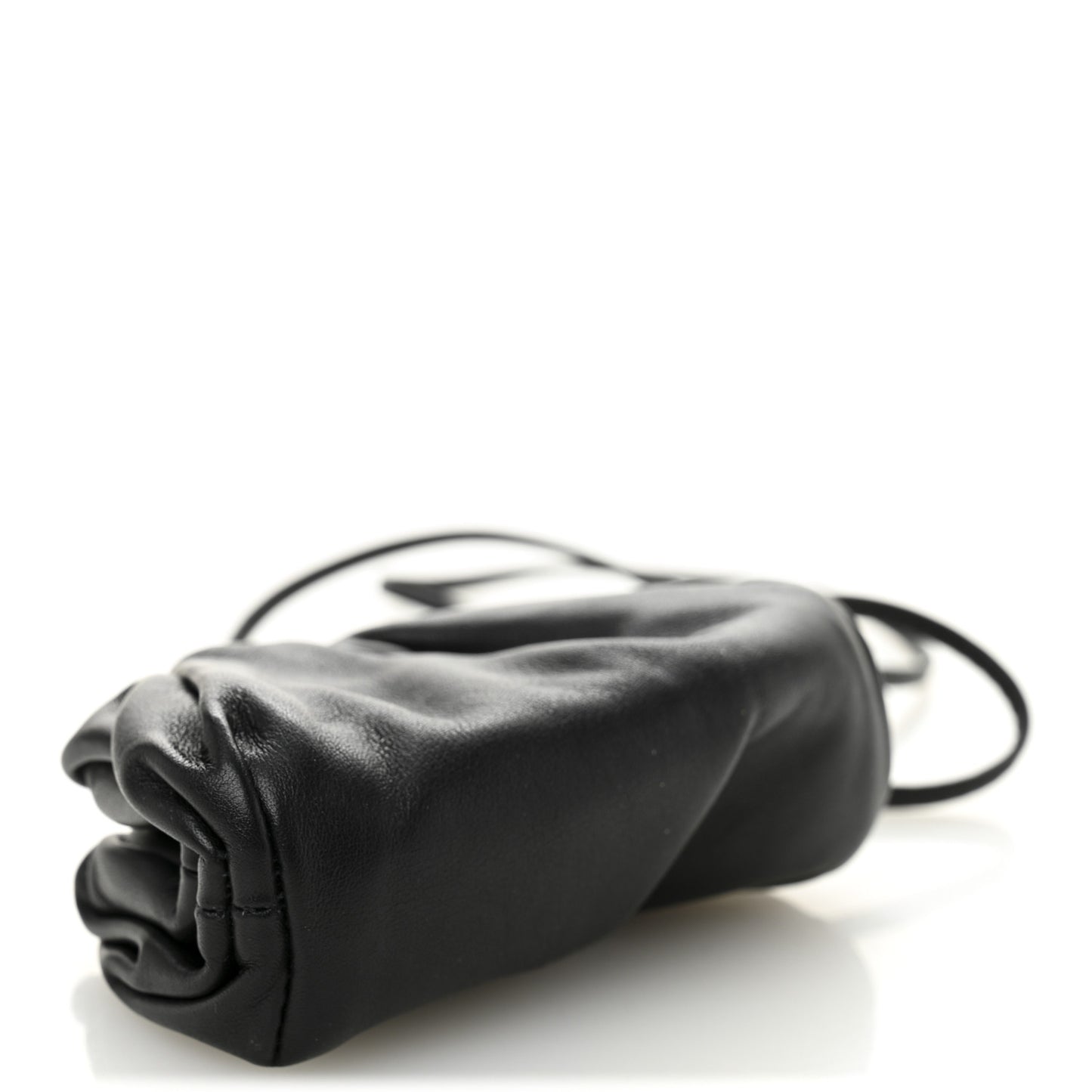Butter Calfskin Coin Purse Black